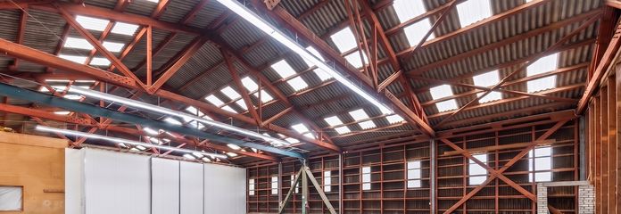 Lagerhalle Abteil 1/4