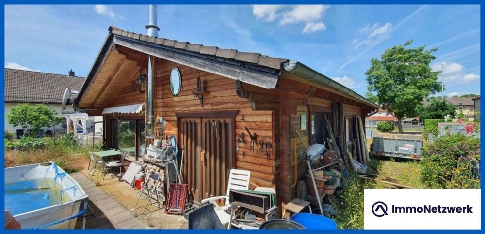 NEU***massives Blockhaus mit zwei Garagen auf 687 m² in Kall zum Schnäppchenpreis***TOPANGEBOT – Hütte mit zwei großen Garagen