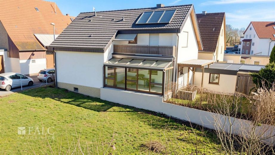 Endlich Ankommen und Zuhause fühlen - FALC Immobilien Heilbronn – Mit beheizbarem Sommergarten