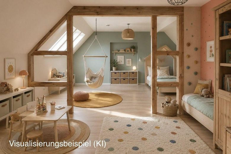 Provisionsfrei ins Familienglück: Traumhaftes Generationenhaus im Grünen mit viel Platz! – Foto 11