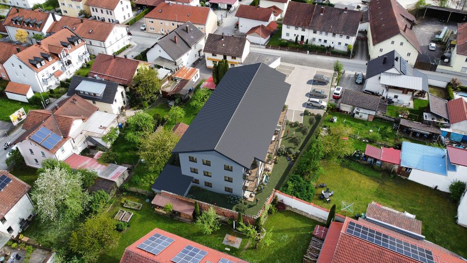 Neubau MFH - 10% Abschreibung KFW 40QNG in zentraler Lage Hengersberg - nur noch 1 ETW Vefügbar ! – Ansicht Nord