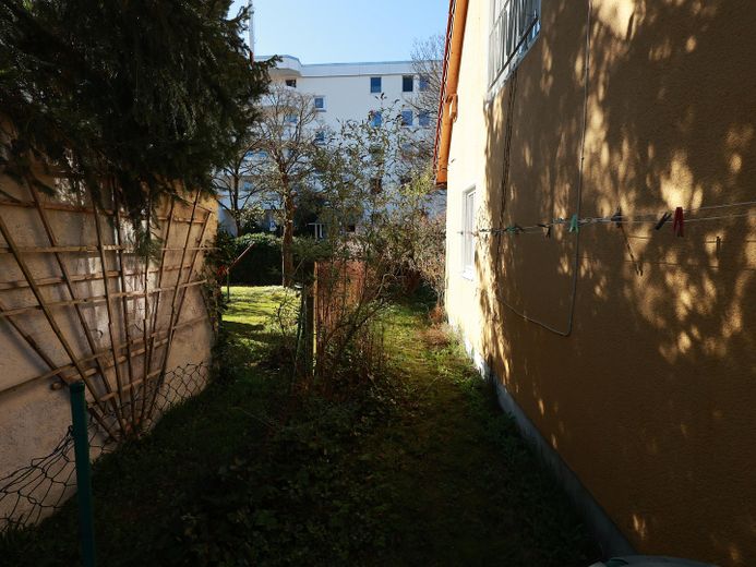 Abstand zwischen den Gebäuden
