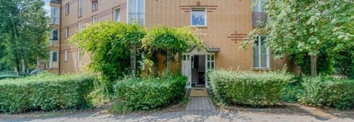IMMOBERLIN.DE - Sehr adrette Wohnung mit Sonnenterrasse, Blick ins Grüne & Pkw-Stellplatz